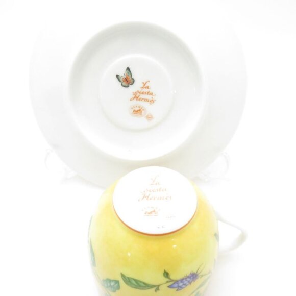 Hermes Siesta Demitasse Cup & So Sa Flower Hat main image 6